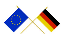 EU-Fahne und Deutschland-Fahne. Quelle: © Boris15 / ClipDealer